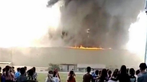 Vụ hỏa hoạn cực lớn trong Khu công nghiệp Sóng Thần 2 - Bình Dương