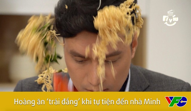 Hướng dương ngược nắng tập 43: Hoàng có còn xem Minh là vợ tương lai của mình khi hứng trọn đĩa mì lên đầu?