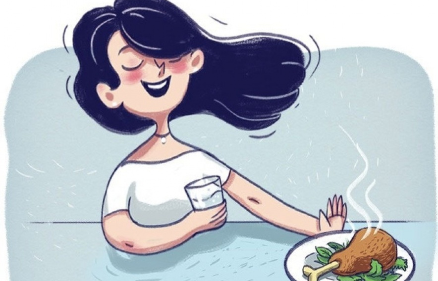 Điều gì xảy ra khi bạn chỉ uống nước trắng?