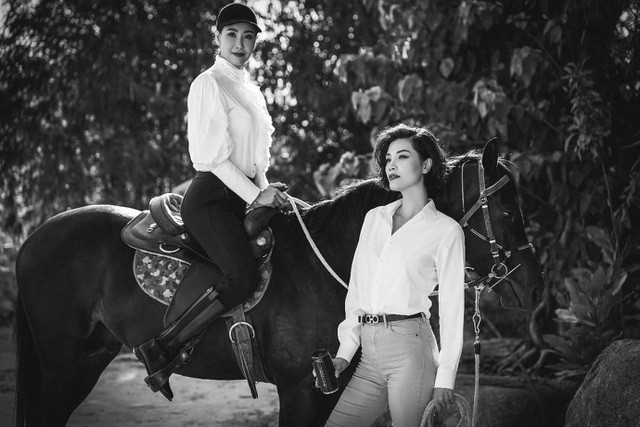 Tứ đại mỹ nhân Việt quý phái trong bộ ảnh đen trắng