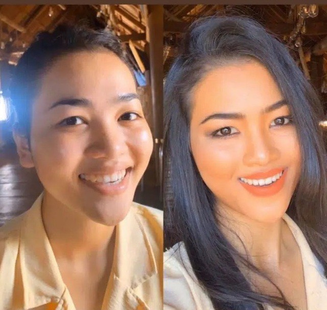 Hoa hậu H'Hen Niê phản ứng gì trước tin đồn độn cằm?