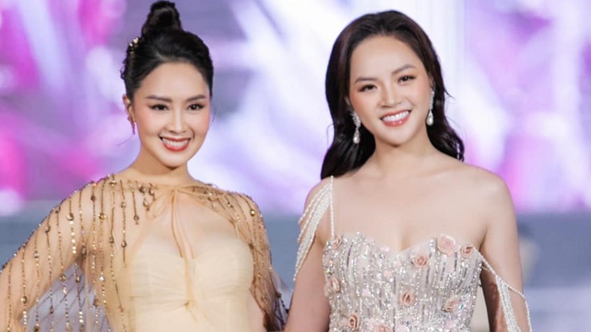 Sao Việt: Hồng Diễm - Thu Quỳnh đọ sắc trên sàn diễn