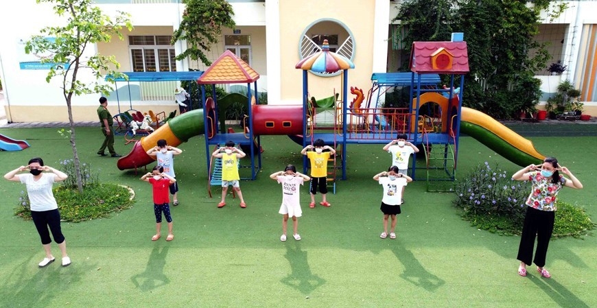 Cuộc sống trong khu cách ly của 84 F1 ‘nhí’ tại Vĩnh Phúc