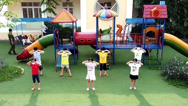 Vĩnh Phúc: Xúc động với hình ảnh trong khu cách ly của 84 học sinh là F1