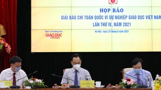 Giải báo chí toàn quốc ‘Vì sự nghiệp giáo dục Việt Nam’ 2021: Tôn vinh đóng góp của ngành giáo dục