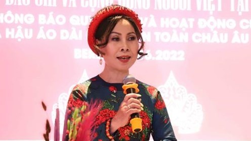 Cuộc thi 'Hoa hậu áo dài phu nhân toàn châu Âu' tôn vinh hình ảnh người phụ nữ và tà áo dài Việt