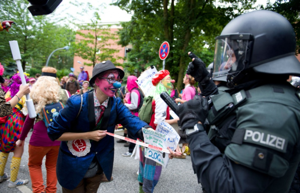 G20: Triển khai khẩu đội súng máy bảo đảm an ninh tại Hamburg
