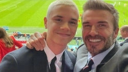 Bán kết EURO 2020: Danh thủ David Beckham lịch lãm, hào hoa khi đi cổ vũ đội Anh