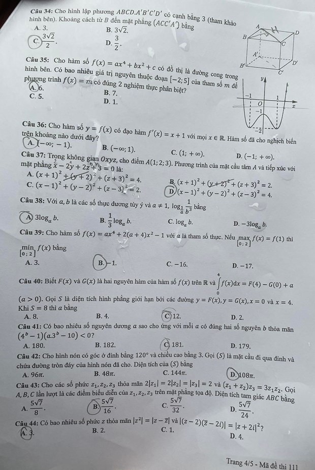 Thí sinh hoàn thành ngày thi tốt nghiệp đầu tiên