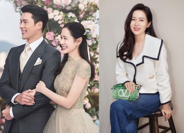 Son Ye Jin xuống tóc