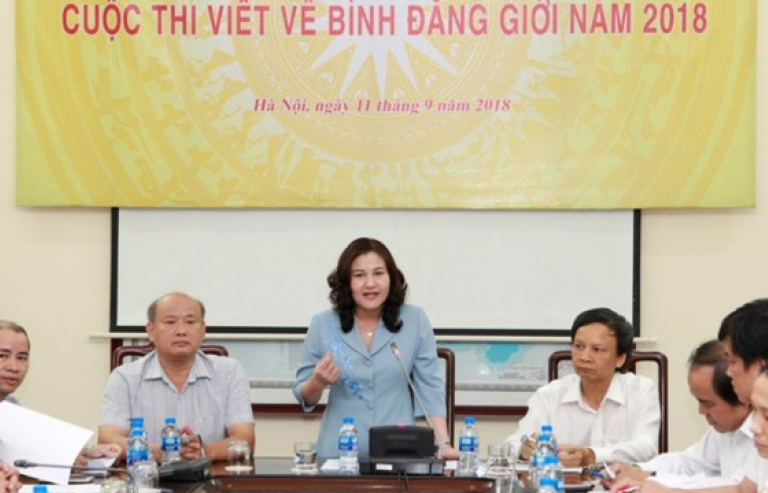 Cuộc thi viết về bình đẳng giới 2018 sẽ có nhiều giải thưởng hấp dẫn