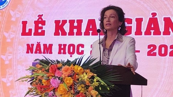 Tổng giám đốc UNESCO: Để vượt qua thách thức trong giáo dục, cần sự vào cuộc của toàn xã hội