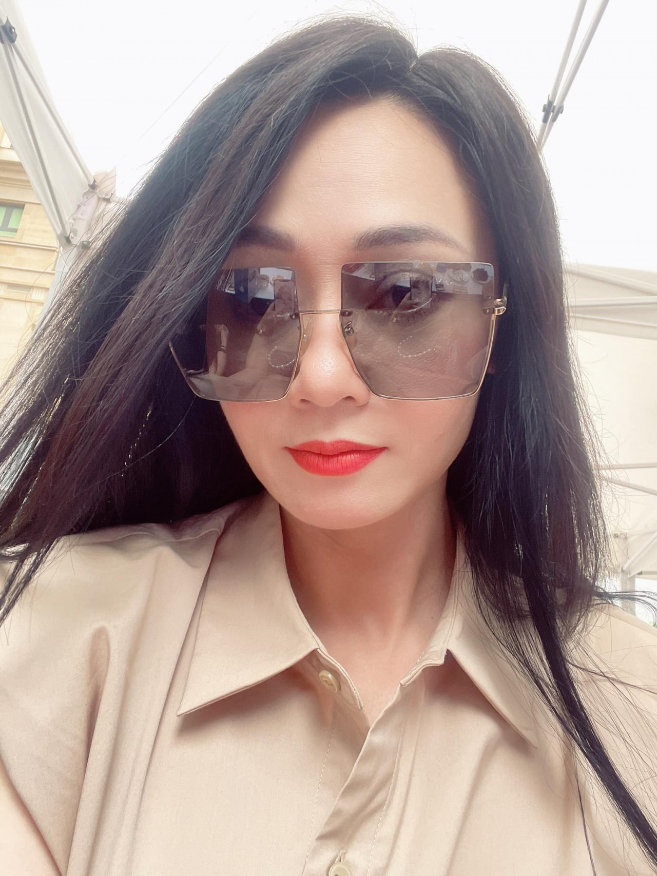 Nhan sắc trẻ trung của diễn viên Quách Thu Phương