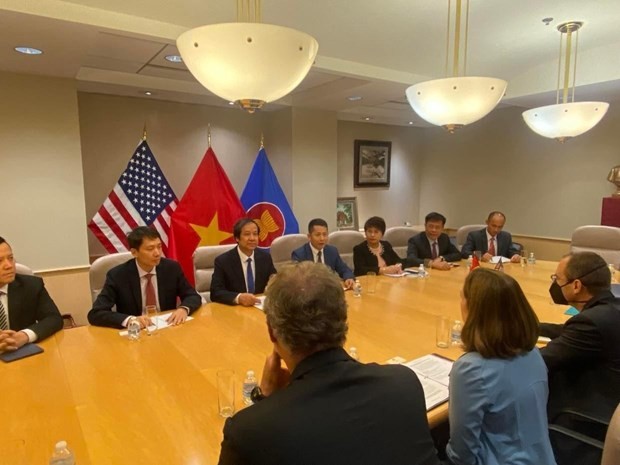 Bộ trưởng GD&ĐT Nguyễn Kim Sơn thăm và làm việc tại Hoa Kỳ