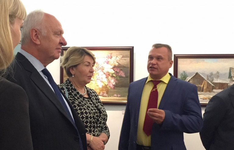 Một thoáng nước Nga qua tranh vẽ