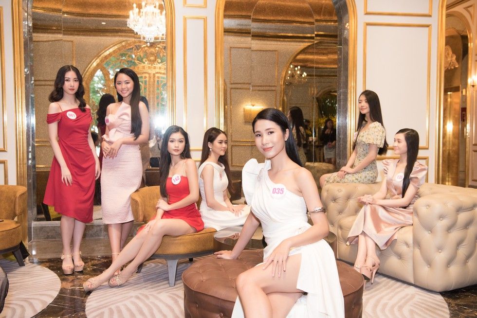 so bi nhan sac cua cac thi sinh ban ket hoa hau viet nam 2020