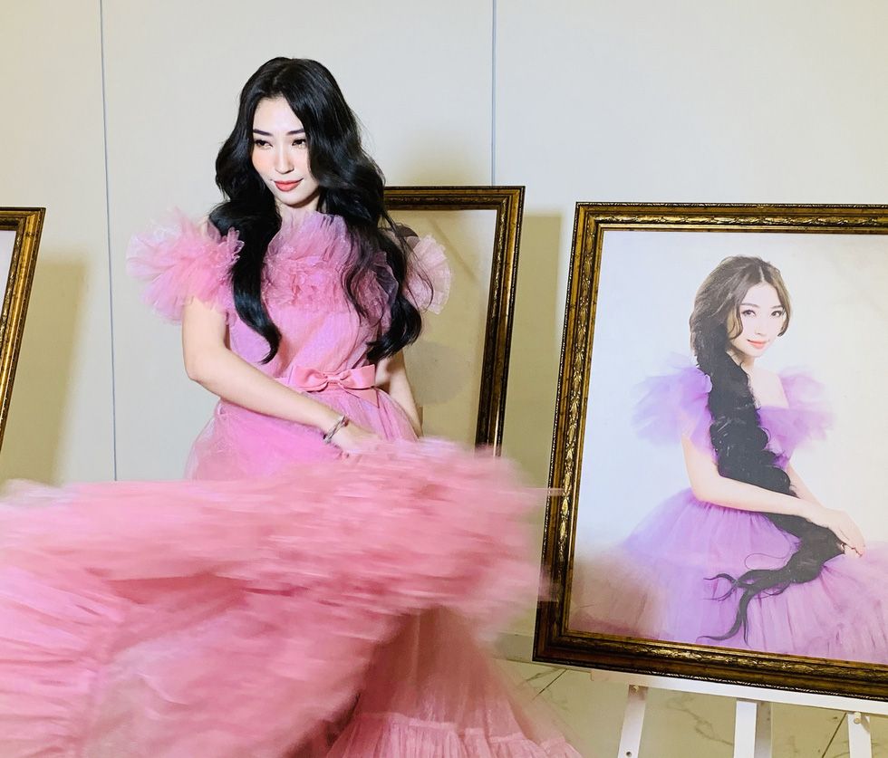 dan nguoi dep hoa cong chua trong show dien thoi trang the princess