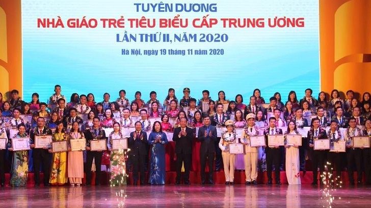 99 nhà giáo trẻ tiêu biểu được Trung ương Đoàn vinh danh