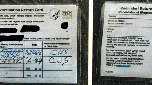 Mỹ mạnh tay trừng trị vấn nạn thẻ vaccine Covid-19 giả