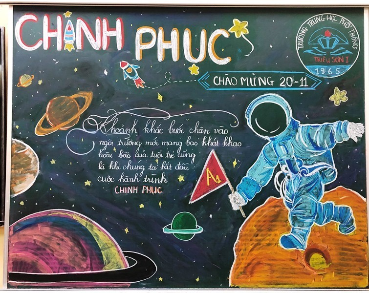 Mãn nhãn với báo tường về Ngày Nhà giáo Việt Nam 20/11