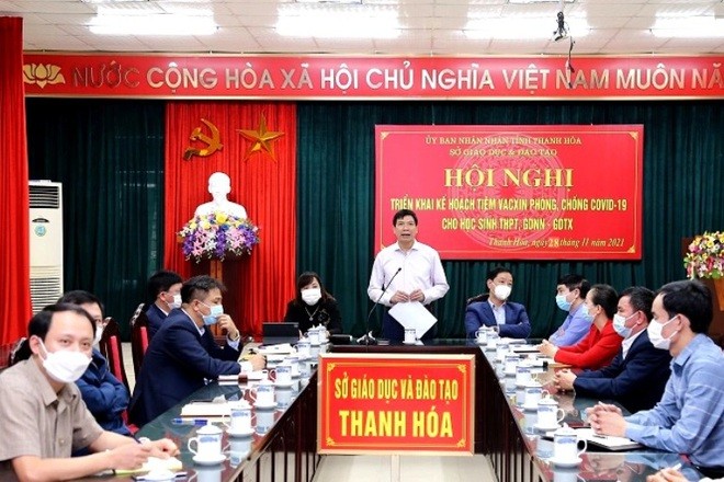 Thanh Hóa: Lên kế hoạch tiêm vaccine phòng Covid-19 cho 117.000 học sinh