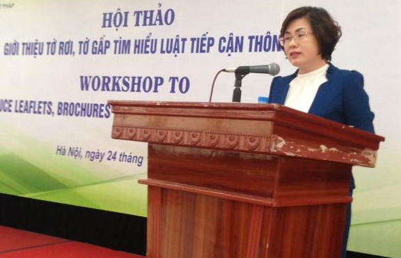 Sẽ phát hành 2 loại tờ rơi về Luật tiếp cận thông tin