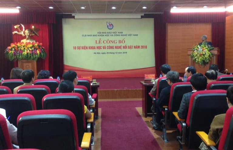 Công bố 10 sự kiện khoa học và công nghệ nổi bật năm 2018