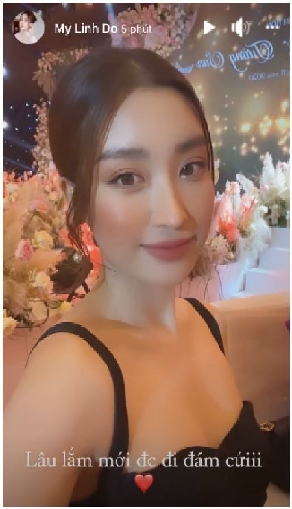 Dàn Hoa hậu, Á hậu đọ sắc tại đám cưới Tường San