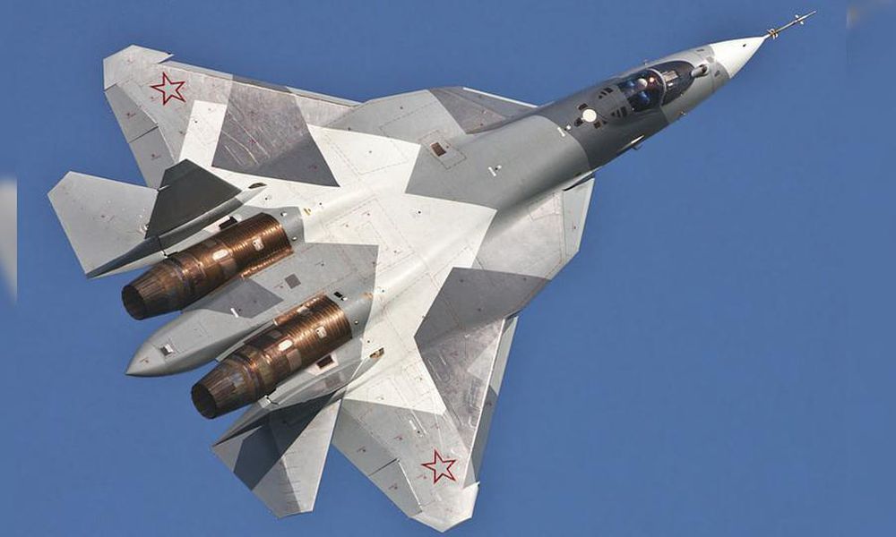 Máy bay chiến đấu Su-57. Ảnh: Asia Times Máy bay chiến đấu Su-57. Ảnh: Asia Times
