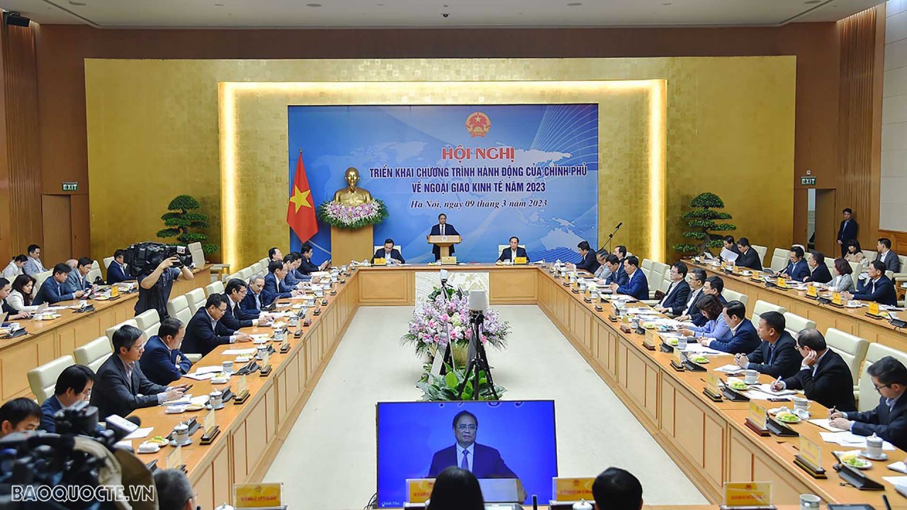 Hội nghị triển khai Chương trình hành động thực hiện Chỉ thị 15 của Ban Bí thư về ngoại giao kinh tế