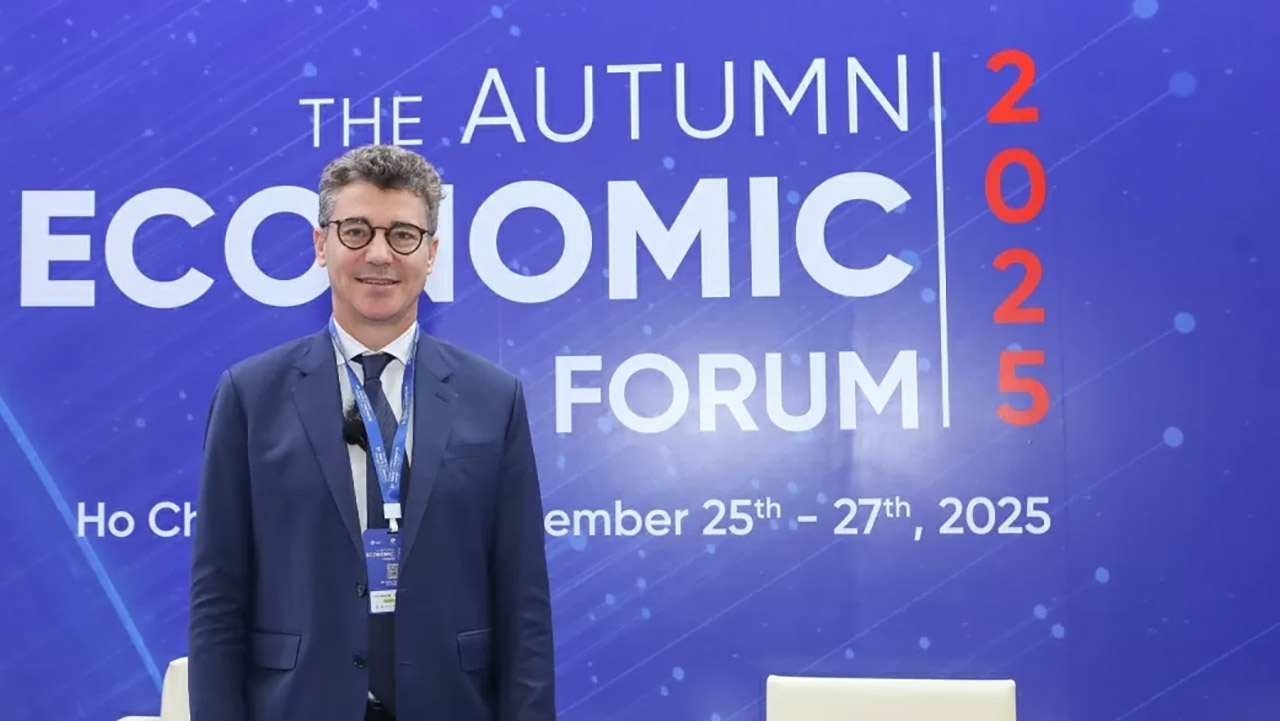 Trưởng đại diện UNESCO tại Việt Nam trả lời phỏng vấn bên lề Diễn đàn Kinh tế mùa Thu năm 2025