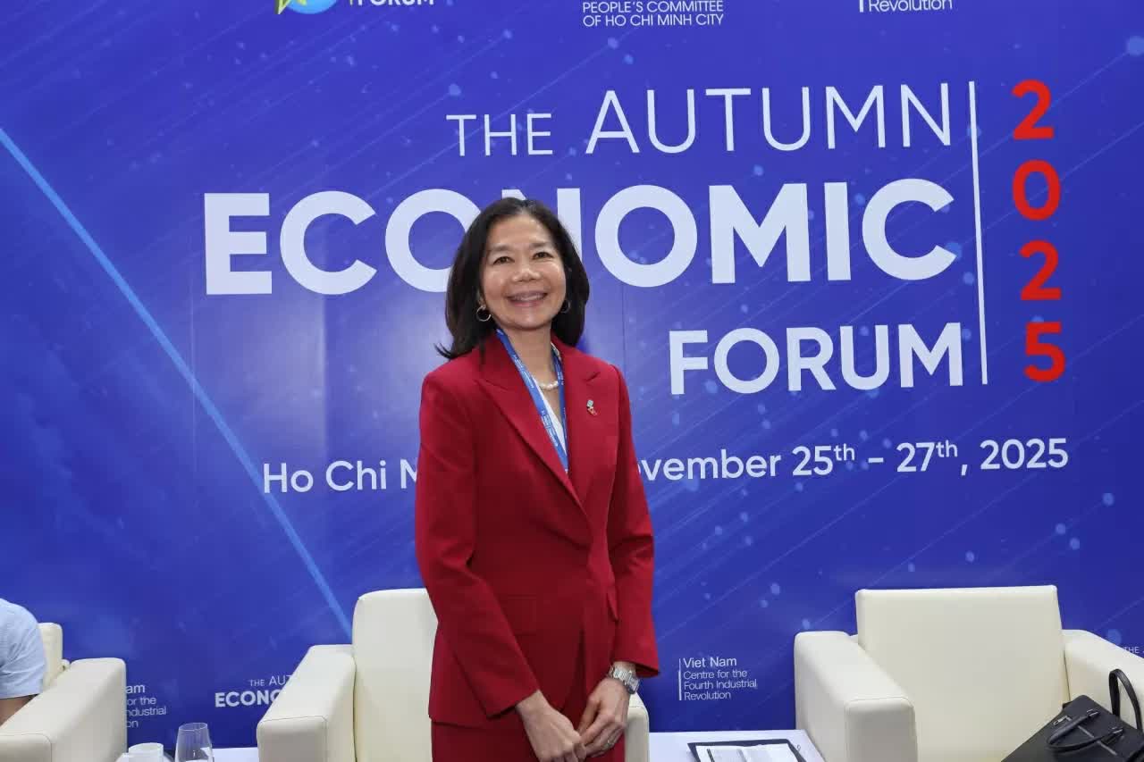 Điều phối viên thường trú LHQ tại Việt Nam trả lời phỏng vấn bên lề Diễn đàn Kinh tế mùa Thu năm 2025