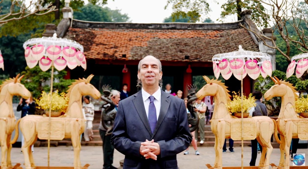 Thông điệp chúc mừng năm mới Bính Ngọ 2026 của Đại sứ Cuba tại Việt Nam Rogelio Polanco Fuentes