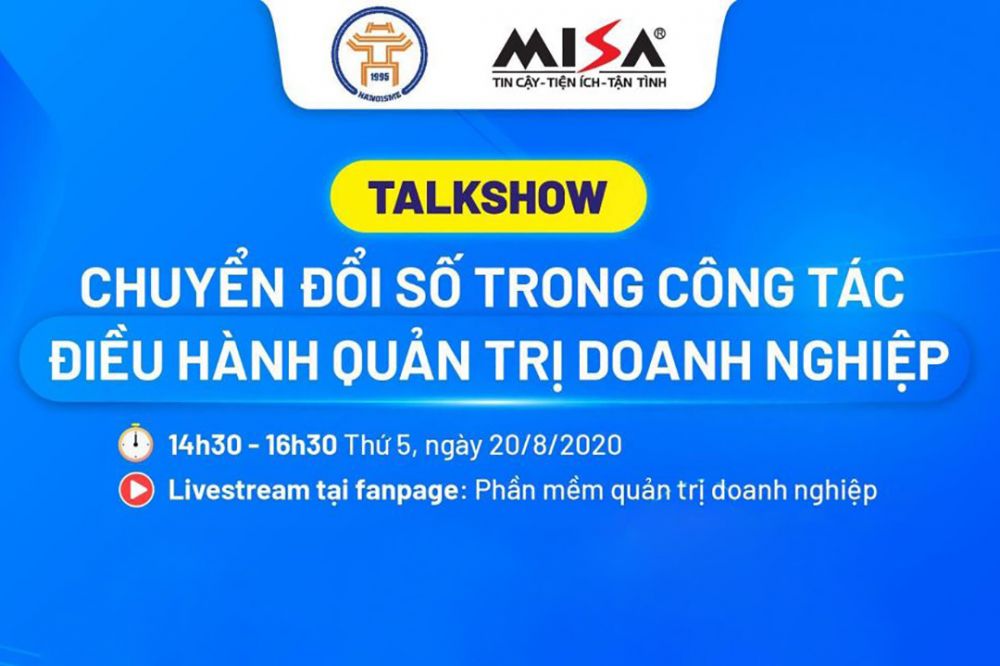 Hội thảo: Chuyển đổi số trong công tác điều hành quản trị doanh nghiệp